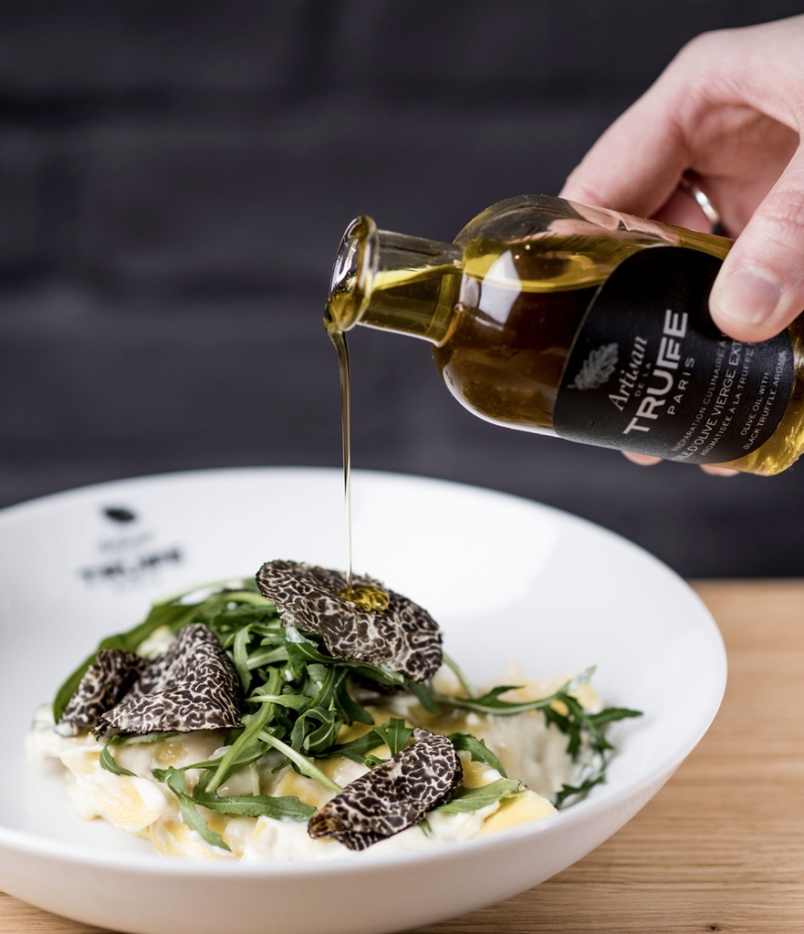 Huile d'olive vierge extra saveur truffe noire - 100ml