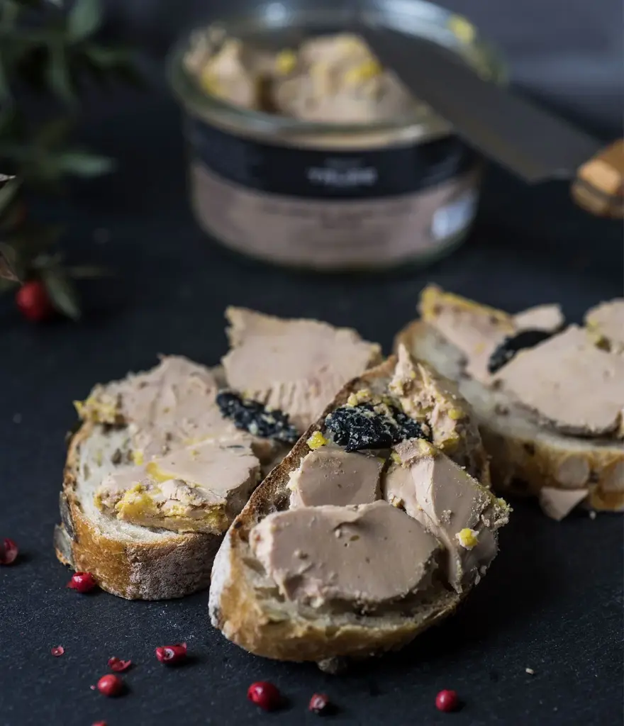 Foie gras de canard à la truffe noire - 90g