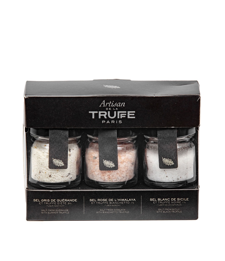 Coffret trio mini-sels à la truffe - 3 x 30g