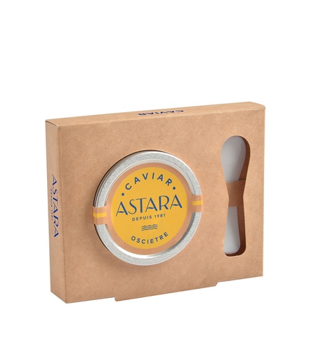 [AAS07-01535] Coffret caviar Osciètre 50g avec cuillère de dégustation
